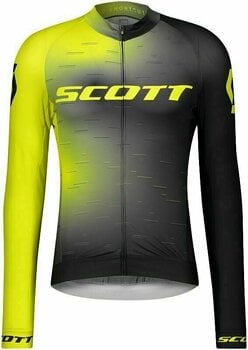 Fietsshirt Scott Pro Jersey Sulphur Yellow/Black L - 1