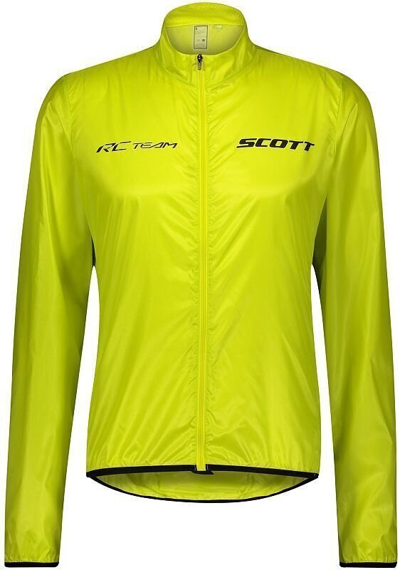 Pyöräilytakki, -liivi Scott Team Sulphur Yellow/Black S Takki