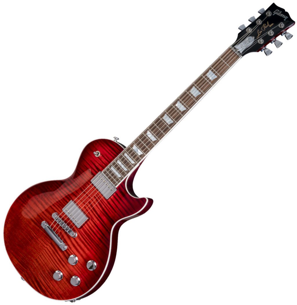 Electric guitar Gibson Les Paul Standard HP 2018 Blood Orange Fade