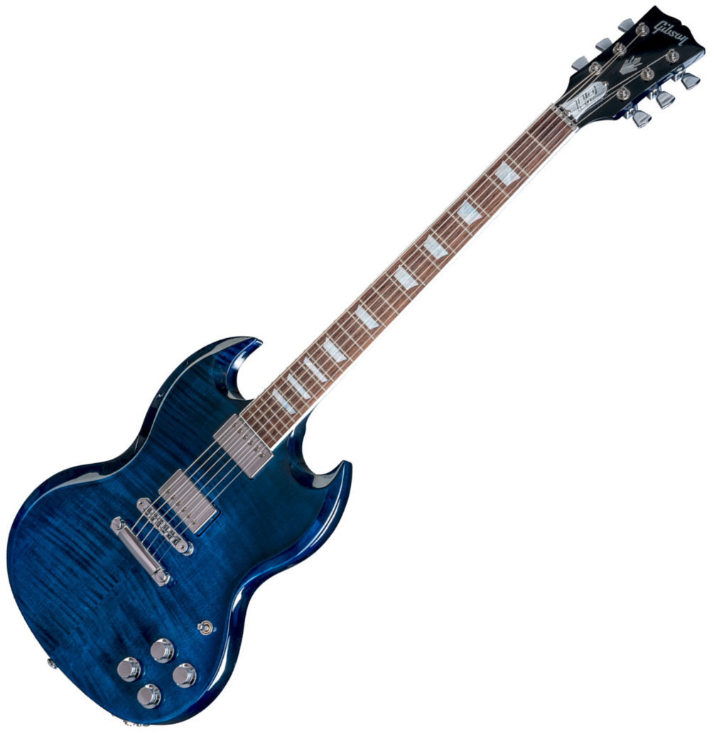 Guitare électrique Gibson SG Standard HP 2018 Cobalt Fade