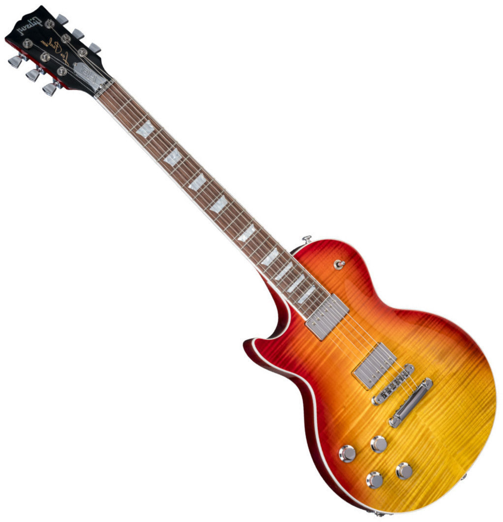Elektrisk guitar Gibson Les Paul Standard HP 2018 Left Hand Heritage Cherry Fade