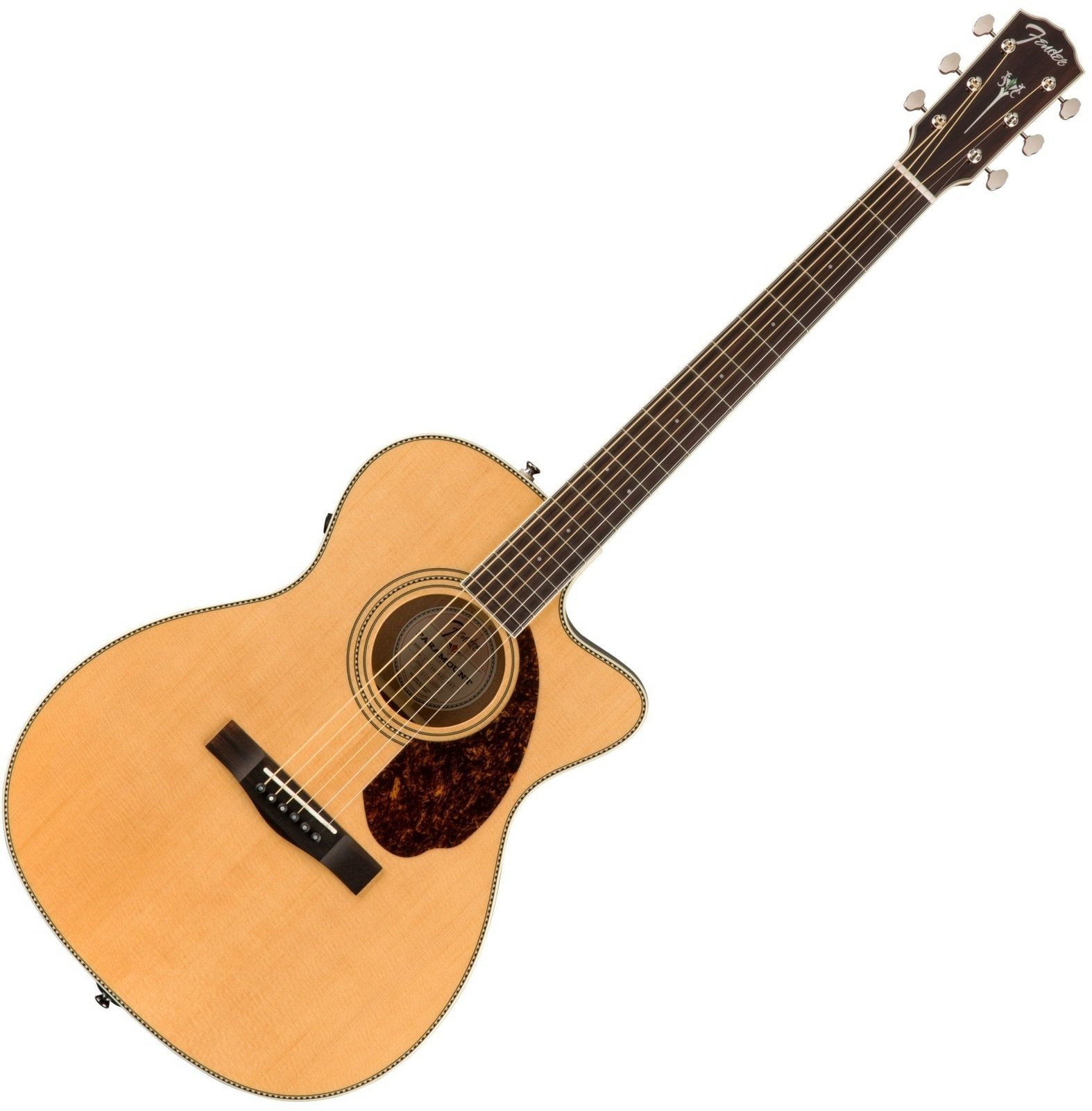 electro-acoustic guitar Fender PM-3 Natural