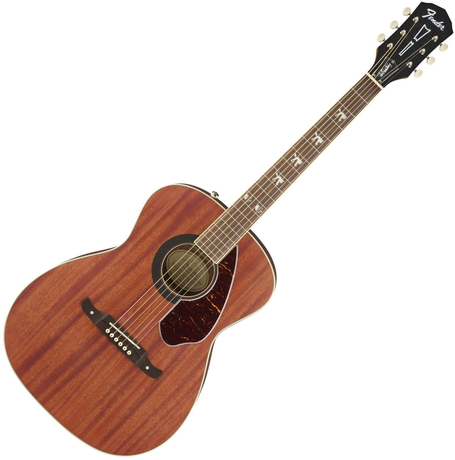 electro-acoustic guitar Fender Tim Armstrong Hellcat Natural