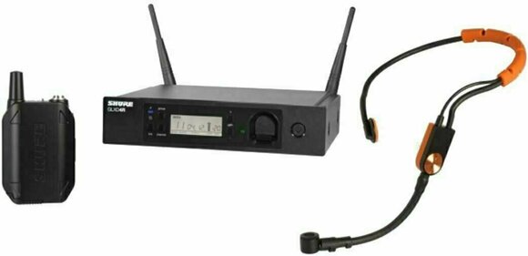 Безжични слушалки с микрофон Shure GLXD14RE/SM31 Z2: 2404-2478 MHz - 1