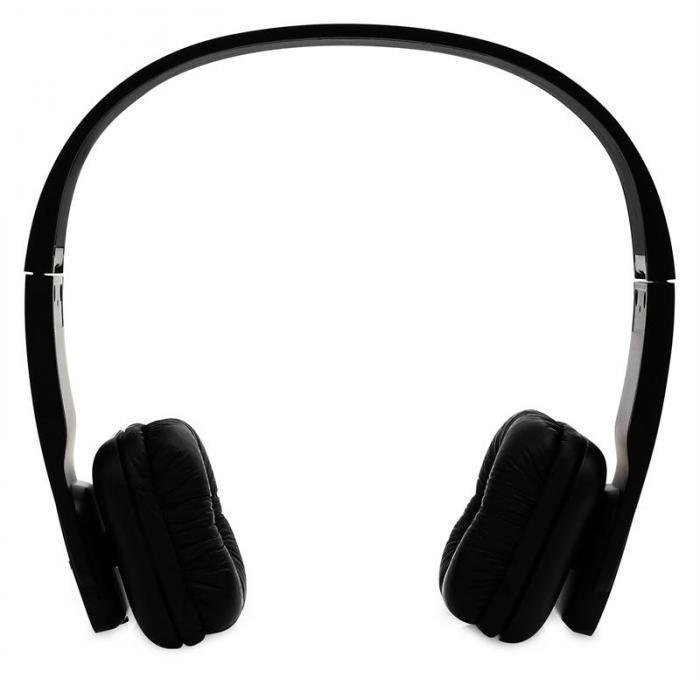 Bezdrátová sluchátka na uši Auna KUL-03 Černá