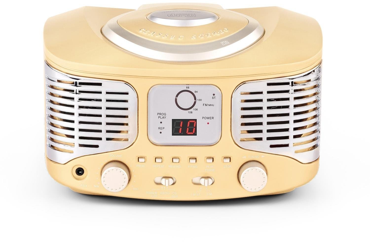 Desktop Music Player Auna RCD320 Cream