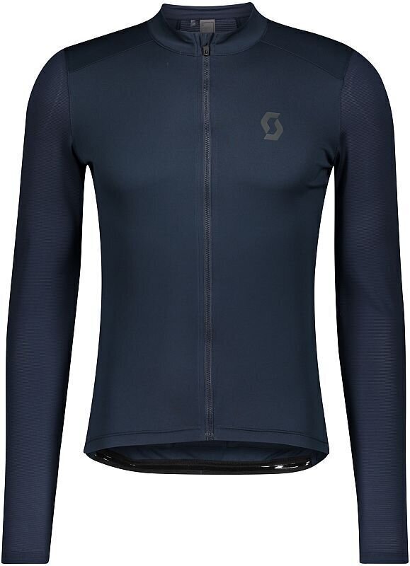 Odzież kolarska / koszulka Scott Endurance 10 L/SL Golf Midnight Blue/Dark Grey S