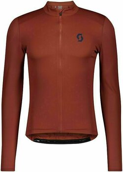 Jersey/T-Shirt Scott Endurance 10 L/SL Jersey Rust Red/Midnight Blue S - 1