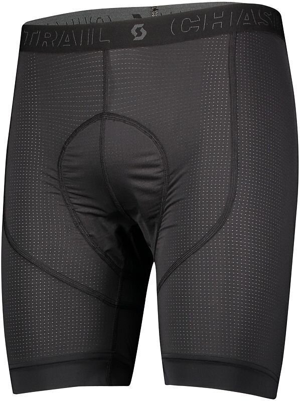 Fietsbroeken en -shorts Scott Trail Underwear Pro +++ Black XL Fietsbroeken en -shorts