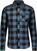 Maglietta ciclismo Scott Trail Flow Check L/SL Men's Shirt Camicia Atlantic Blue/Dark Grey M