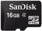 Carte mémoire SanDisk microSDHC Class 4 16 GB SDSDQM-016G-B35 Micro SDHC 16 GB Carte mémoire