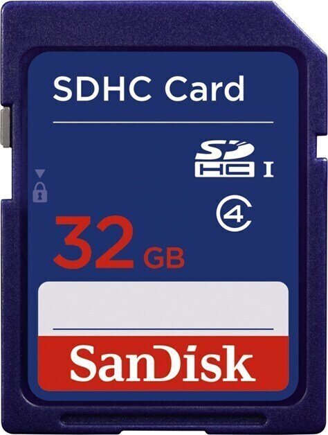 Minneskort SanDisk SDHC Class 4 32 GB SDSDB-032G-B35 SDHC 32 GB Minneskort