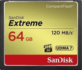 Memory Card SanDisk Extreme CompactFlash 64 GB SDCFXSB-064G-G46 CompactFlash 64 GB Memory Card