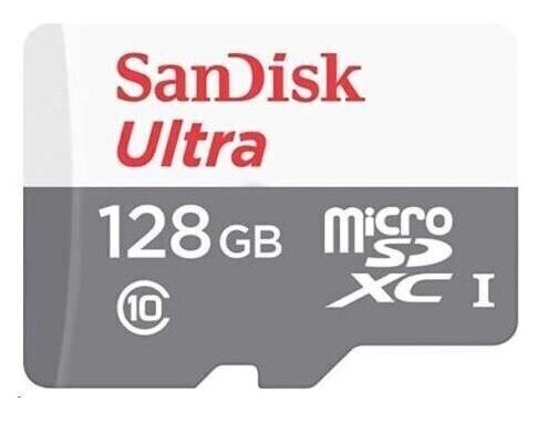 Minneskort SanDisk Ultra microSDXC 128 GB SDSQUNS-128G-GN6MN Micro SDXC 128 GB Minneskort