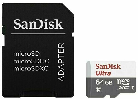 Карта памет SanDisk Ultra microSDXC 64 GB SDSQUNS-064G-GN3MA - 1