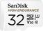 Κάρτα Μνήμης SanDisk microSDHC High Endurance Video 32 GB SDSQQNR-032G-GN6IA