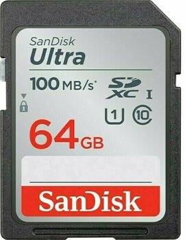 Hukommelseskort SanDisk Ultra SDXC UHS-I 64 GB SDSDUNR-064G-GN6IN SDXC 64 GB Hukommelseskort - 1