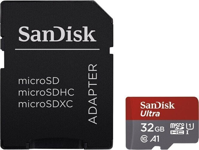 Carte mémoire SanDisk Ultra microSDHC 32 GB SDSQUA4-032G-GN6MA Micro SDHC 32 GB Carte mémoire