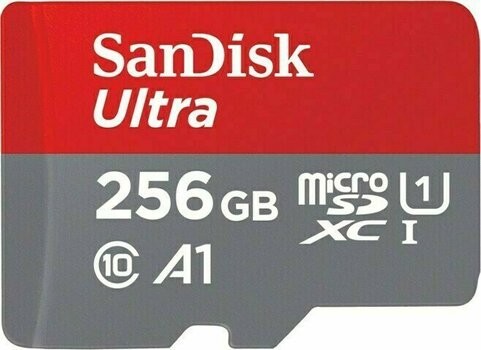 Cartão de memória SanDisk Ultra microSDHC 256 GB SDSQUA4-256G-GN6MA Micro SDHC 256 GB Cartão de memória - 1