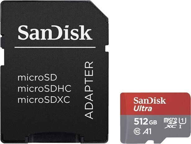 Tarjeta de memoria SanDisk Ultra microSDHC 512 GB SDSQUA4-512G-GN6MA Micro SDHC 512 GB Tarjeta de memoria