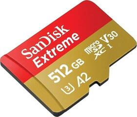 Memory Card SanDisk Extreme Micro SDXC 512 GB SDSQXA1-512G-GN6MA Micro SDXC 512 GB Memory Card