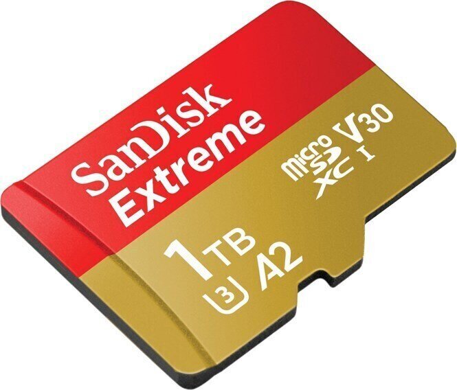Cartão de memória SanDisk Extreme Micro 1 TB SDSQXA1-1T00-GN6MA Micro SDXC 1 TB Cartão de memória
