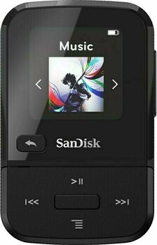 Prenosni žepni predvajalnik SanDisk MP3 Clip Sport GO 16 GB Črna - 1