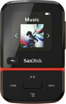 Kézi zenelejátszó SanDisk MP3 Clip Sport GO 16 GB Piros - 1