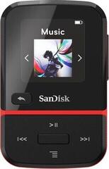 Kapesní hudební přehrávač SanDisk MP3 Clip Sport GO MP3 přehrávač 32 GB Red