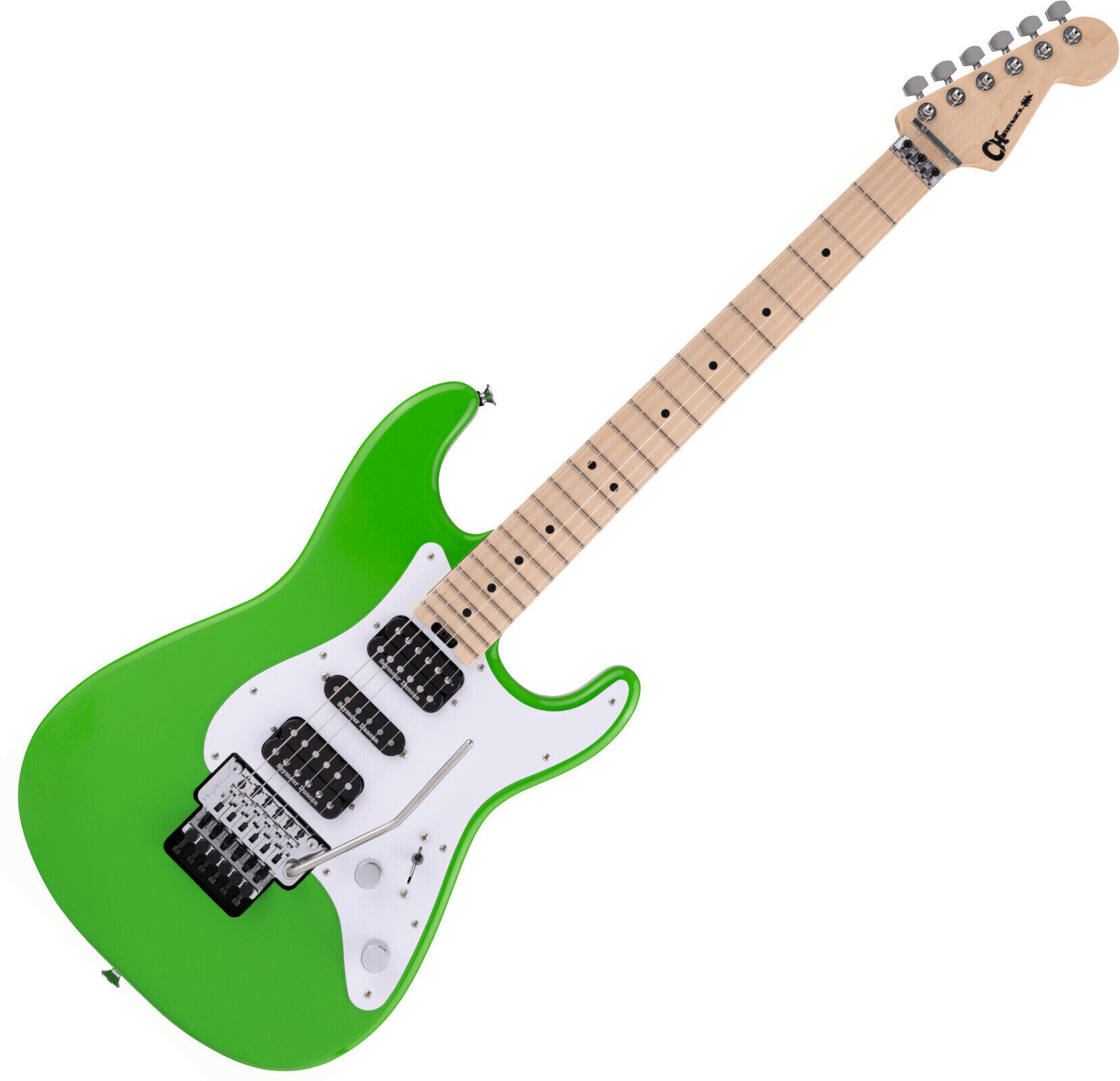 Elektriska gitarrer Charvel Pro-Mod So-Cal Style 1 HSH FR MN Slime Green