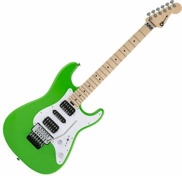 Elektriska gitarrer Charvel Pro-Mod So-Cal Style 1 HSH FR MN Slime Green - 1