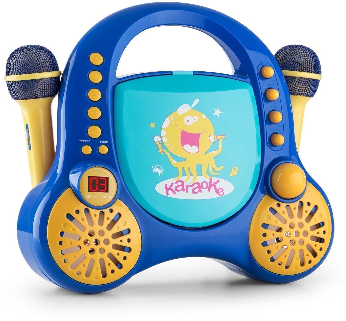 Karaoke systém Auna Rockpocket Blue