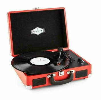 Portable turntable
 Auna Peggy Sue Red-Black - 1