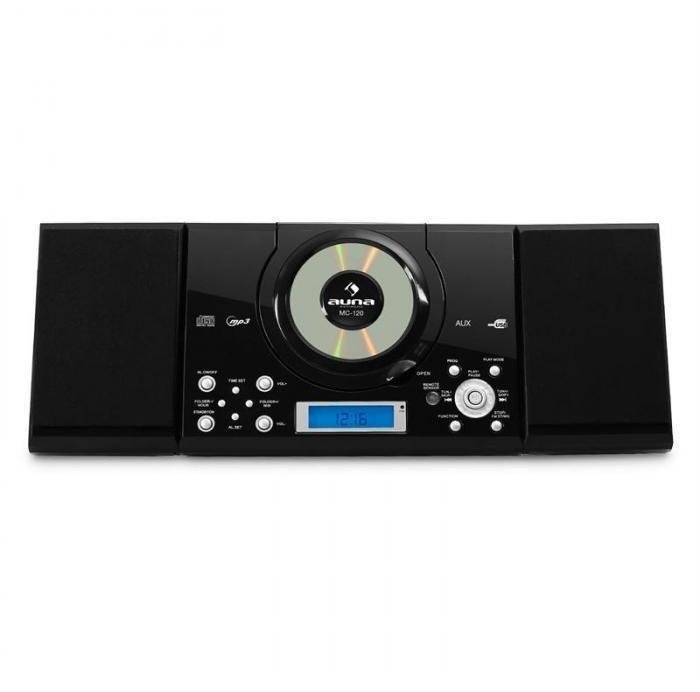 Desktop Music Player Auna MC-120 Black