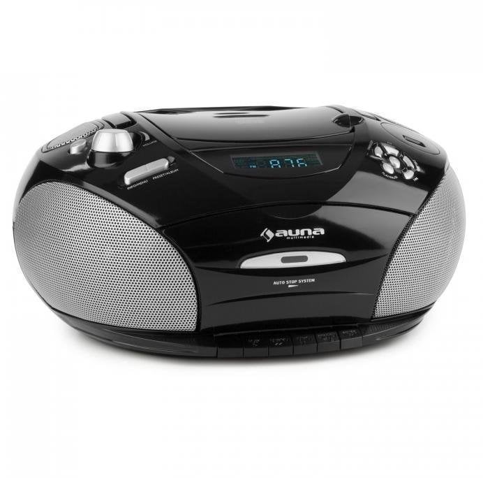 Desktop Music Player Auna RCD220 Black