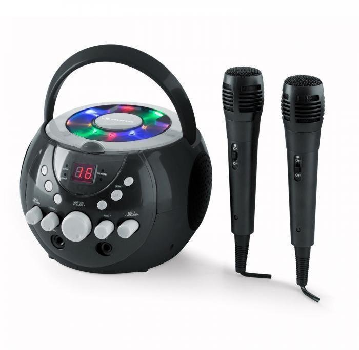 Sistema de karaoke Auna SingSing Sistema de karaoke Preto