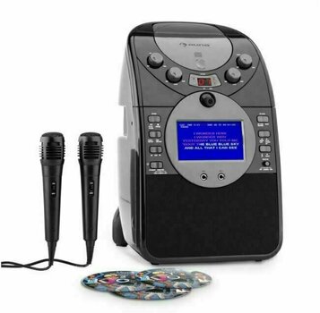 Sistema de karaoke Auna ScreenStar + 3CD Sistema de karaoke Preto - 1