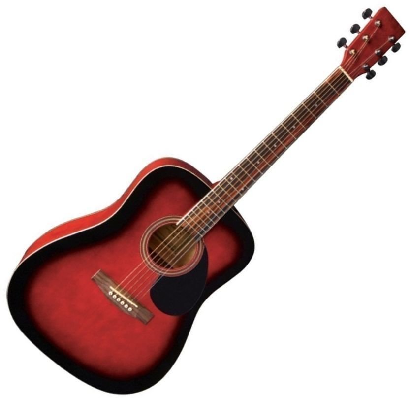 Akoestische gitaar VGS PS501314 Acoustic Guitar vgs D-10 Redburst