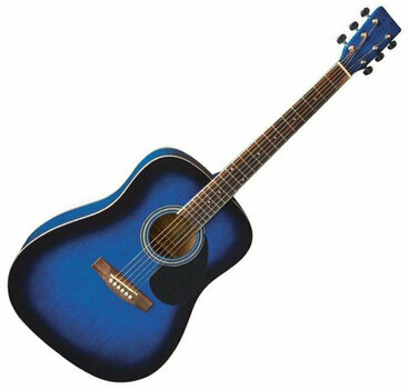 Dreadnought Guitar VGS PS501315 Acoustic Guitar vgs D-10 Blueburst - 1