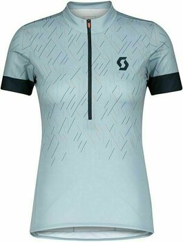Camisola de ciclismo Scott Women's Endurance 20 S/SL Jersey Glace Blue/Midnight Blue XS - 1