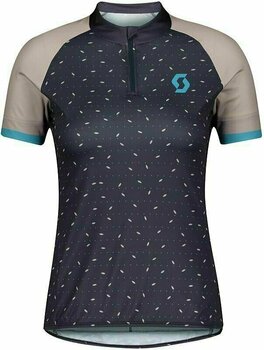 Odzież kolarska / koszulka Scott Women's Endurance 30 S/SL Golf Dark Purple/Blush Pink XL - 1