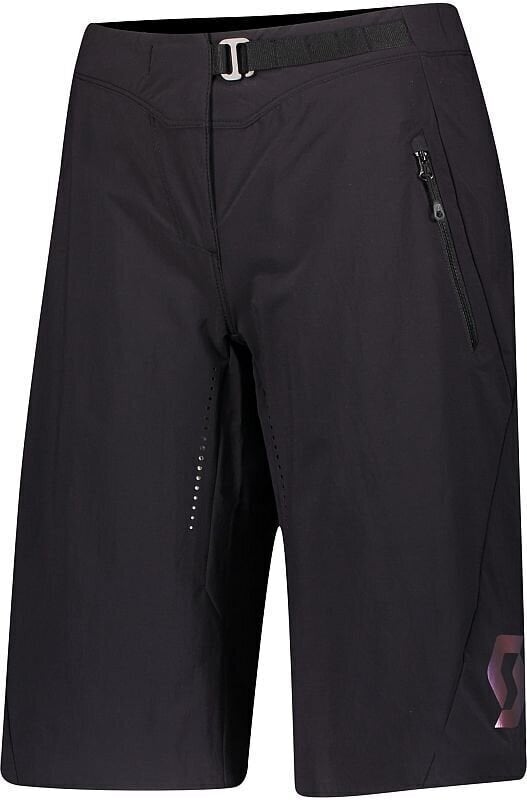 Calções e calças de ciclismo Scott Trail Contessa Signature Black/Nitro Purple XS Calções e calças de ciclismo