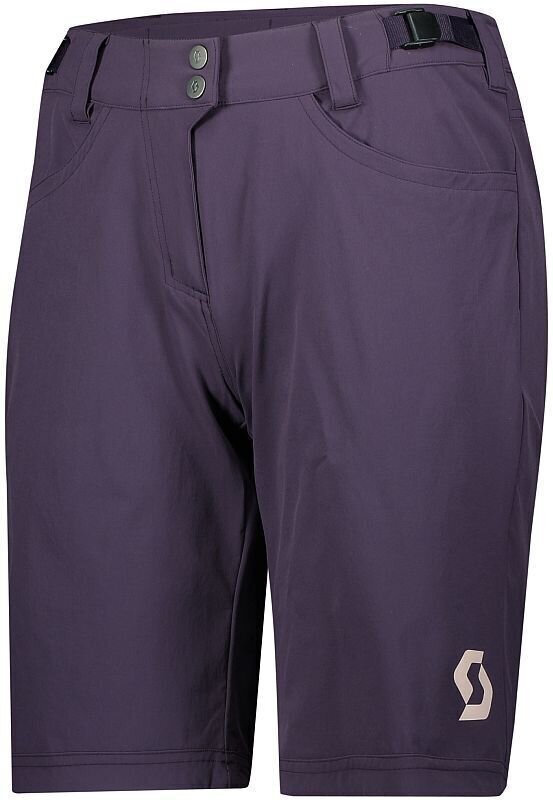 Pantaloncini e pantaloni da ciclismo Scott Trail Flow Dark Purple M Pantaloncini e pantaloni da ciclismo