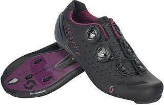 Women cycling shoes Scott Road RC Black/Nitro Purple