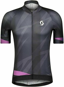 Maglietta ciclismo Scott RC Supersonic Edt S/SL Maglia Black/Drift Purple L - 1