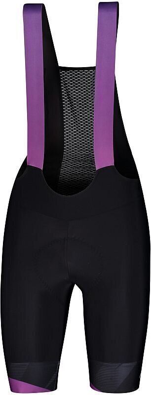 Kolesarske hlače Scott Supersonic Edt. +++ Black/Drift Purple L Kolesarske hlače