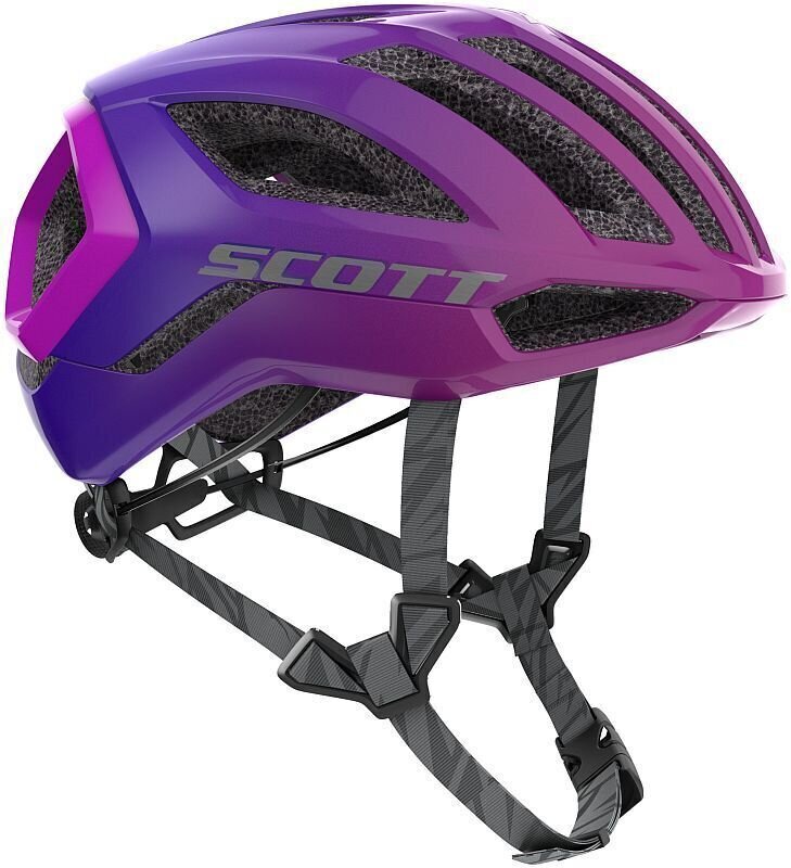 Каска за велосипед Scott Centric Plus Supersonic Edt. Black/Drift Purple S Каска за велосипед