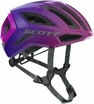Casco da ciclismo Scott Centric Plus Supersonic Edt. Black/Drift Purple L Casco da ciclismo - 1