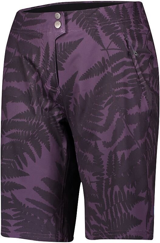 Pantaloncini e pantaloni da ciclismo Scott Trail Flow Pro Dark Purple XS Pantaloncini e pantaloni da ciclismo