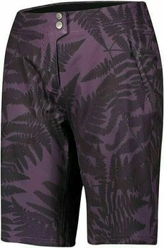 Cyklo-kalhoty Scott Trail Flow Pro Dark Purple L Cyklo-kalhoty - 1